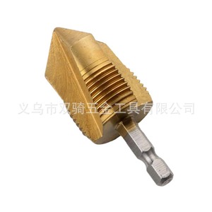 Spade Drill Bit Hex Shank 5/16 In Gold Finish For Pipe Repair And Hole Enlarging - Product Image 5