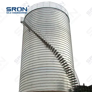 Espiral de acero Silo Cemento Silo de almacenamiento Precio de fábrica para la venta