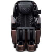Fauteuil de massage intelligent avec contrôle par application, 4D, zéro gravité, trajectoire SL, scanner corporel, rouleau pour les pieds, pétrissage des mollets, massage des jambes séparées