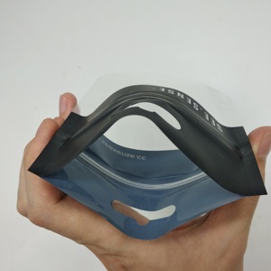 Emballage coloré personnalisé Ziplock sacs en plastique transparent coque <span class=keywords><strong>de</strong></span> téléphone emballage Logo emballage givré pochettes zippées - Product Image 5