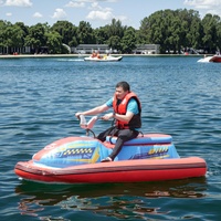 Haute qualité gonflable Mini Jet Ski eau flottant électrique Jet Ski gonflable fête bateau Jetski avec moteur moteur location d'événement