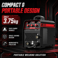 Máquina de Soldar Multifuncional 3 en 1, 220V, Portátil, Inversor IGBT, Soldadura MIG sin Gas, MMA, Lift TIG, Soldador de Hilo con Núcleo Fundente, Compacta