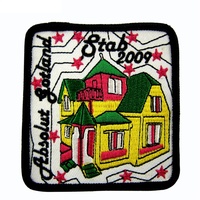 Patch brodé personnalisé Cœur Rose avec bordure surjetée, thermocollant et à coudre, style vintage, pour vêtements, applique effet tatouage, fabrication usine