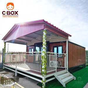 Cbox, maison préfabriquée modulaire personnalisable de 20 pieds, extensible pour habitation, villa, maison mobile pliable, bungalow, bureau, conteneur - Product Image 3