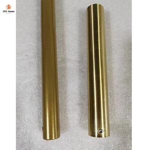 Balaustres <span class=keywords><strong>de</strong></span> hierro redondos modernos <span class=keywords><strong>de</strong></span> 5/8 pulgadas, tubos huecos <span class=keywords><strong>de</strong></span> latón galvanizado en <span class=keywords><strong>la</strong></span> parte inferior - Product Image 3