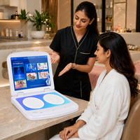 Máquina de Evaluación de Salud Corporal con Recopilación de Datos No Invasiva Mediante Panel Táctil y Herramientas de Informe para Clientes