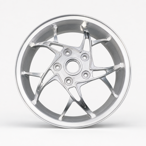 ดุมล้อรถมอเตอร์ไซค์ CNC รุ่นใหม่สำหรับ Vespa150/300 สกู๊ตเตอร์ อลูมิเนียมชุบสีแบบกำหนดเอง โรงงานผลิตโดยตรง - Product Image 1