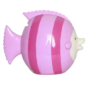 Tirelire mignonne en résine en forme de poisson pour enfants, tirelire personnalisée pour la décoration de la maison