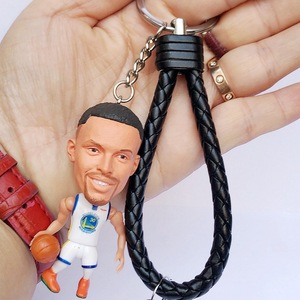 Figurines de basket-ball en PVC, James Curry <span class=keywords><strong>Kobe</strong></span> Durant Harden Irving, mini figurine porte-clés, souvenir pour les fans de sport, charme unisexe - Product Image 1