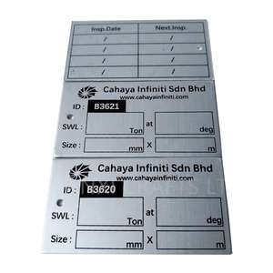 <span class=keywords><strong>Targhette</strong></span> Personalizzate in Acciaio Inox Stampate a Colori, Badge in Metallo Spazzolato Argento Adesivo, <span class=keywords><strong>Etichette</strong></span> in Alluminio Anodizzato - Product Image 3