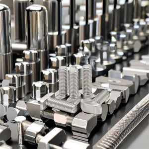 304/316 Roestvrij Staal Zeshoekige Kop T Bouten Din188 Vierkante Hals Zink Cr3 + Gecoat M3-M72 Fijn/Grof Draad Groothandel Effen - Product Image 4