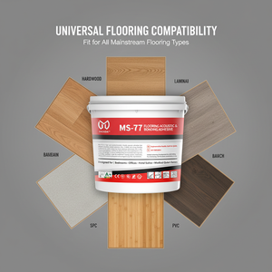 MS-77 Adhésif pour sols en polymère MS de bonne qualité, modifié au silane et au polyéther, Scellant pour parquet - Product Image 2
