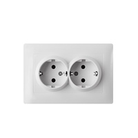 Usine Uk/eu Standard Double Gang monté au sol Pop Up boîte de prise de sol couvercle en cuivre/aluminium