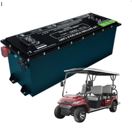 48v 150ah Li sur batterie avec chargeur et compteur Gague, kits de conversion de voiturette de golf avec B M S
