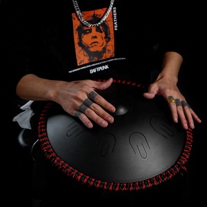 Nuevo Diseño de Tambor Handpan de 14 Pulgadas en Re Menor, Instrumento de Percusión Handpan, <span class=keywords><strong>Hangdrum</strong></span> - Product Image 3