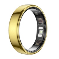 Anneau intelligent R21, tracker de santé, étanche 5ATM, moniteur de fréquence cardiaque, SpO2, HRV, sommeil, température corporelle, ultra-fin en acier inoxydable