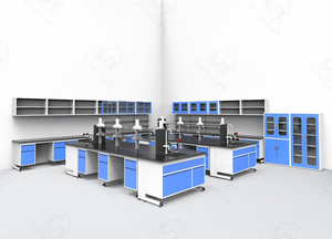 Mobiliario <span class=keywords><strong>de</strong></span> Laboratorio <span class=keywords><strong>de</strong></span> Investigación Científica Totalmente Funcional para Centros <span class=keywords><strong>de</strong></span> Tecnología Farmacéutica y Sanitaria, Talleres Escolares - Product Image 5