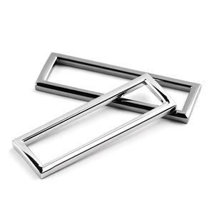 Anneaux en alliage de zinc rectangulaires classiques, robustes et tendance, pour accessoires de sacs à main et quincaillerie de bagages, vente en gros - Product Image 6