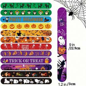 Pulsera de golpeo de PVC para Halloween, Festival de los Fantasmas, decoración y suministros para fiestas de Halloween, juguete - Product Image 2