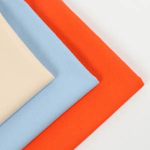 उच्च गुणवत्ता वाले थोक 12 औंस 2x2 100% कार्बनिक कपास बतख सादे रंग के लिए अनुकूल मध्यम वजन कैनवास कपड़े - Product Image 1