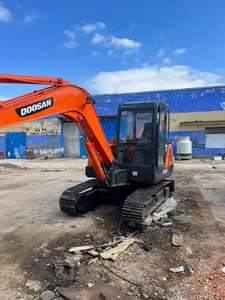 Mejor precio, mini excavadora usada Doosan DH55 de segunda mano, excavadora mini usada de 5 toneladas con pocas horas de trabajo en stock - Product Image 5