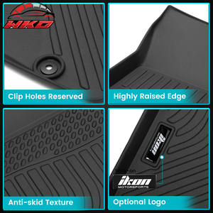 Alfombrillas para Nissan Altima 2013-2018, para todo tipo de clima, moldeadas en 3D, antideslizantes, protectoras de alfombra, TPE, impermeables - Product Image 3