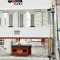 Presse hydraulique de 315 tonnes pour le cintrage profond de panneaux de réservoirs d'eau, de tôles métalliques et de matériaux composites
