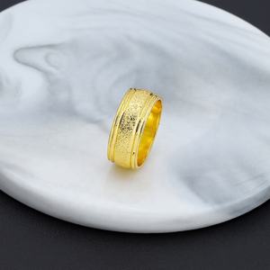 JXX Hot Sale Classic Fashion Brass <b>Vintage</b> <b>Rings</b> for Men 24K <b>Gold</b> Plated Arabic Jewellery Trendy Style for Dubai - Product Image 5