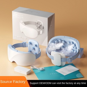 Oogmassageapparaat Stoomverneveling Oog Hydraterend Heet kompres Oogmasker Muziekfunctie Oplaadbaar Type-C-stekker Verlicht de ogen - Product Image 4