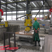 PLC600 Wanlong découpe laser machine de découpe de pont scie coupe granit marbre 3200x2000mm