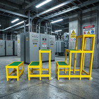Fournisseur direct d'escaliers en fibre de verre isolés, escaliers isolés électriquement pour salles de distribution électrique.