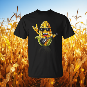 Camiseta RockOn Corn Lover Vegetable: Maíz Dulce en el Mazorca para Promociones - Product Image 3