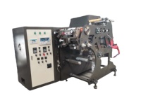 Machine à colle thermofusible pour ruban adhésif double face avec fonction de collage, machine de fabrication de ruban adhésif