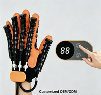 Gants de rééducation électrique certifiés CE en gros, contrôlables par câble, pour exercices manuels des mains destinés aux patients victimes d'AVC