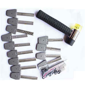 Juego de llaves tubulares para golpes, llaves para golpes de rescate automático, paquete de pistola eléctrica, Kit de campo de 13 piezas, herramientas de cerrajero multiusos - Product Image 2