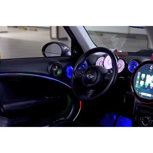 Éclairage d'ambiance intérieur LED 64 couleurs pour BMW Mini Cooper R56/R57 2006-2013, bande décorative, accessoires de mise à niveau - Product Image 6