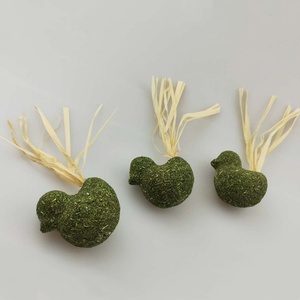 Juguete de hierba gatera Natural de gran venta, juguetes para masticar gatos de seguridad en múltiples formas, juguete interactivo para gatos Silvervine Matatabi con pluma de rafia - Product Image 6