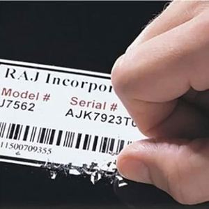 Etichetta di buona qualità <span class=keywords><strong>3</strong></span> "X 2" adesivi fragili manico con avvertenza di cura etichette di spedizione adesivo carta Semi lucida rosso bianco - Product Image 6