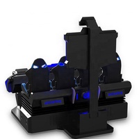 2023 nouveauté vr machine Vr jeux cinéma multijoueur 4 sièges 9D réalité virtuelle cinéma Vr ensembles pour centre de jeu