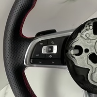 Volant en cuir véritable avec commandes au volant pour Volkswagen VW Passat Golf 7 MK7 Mk7.5 Polo Tiguan Jetta GTI, très demandé