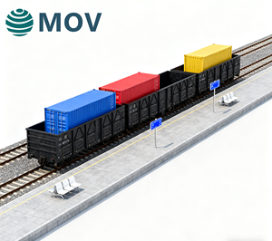 Rail ferroviaire DDP de la Chine à la Slovénie porte à porte 25 à 35 jours de <span class=keywords><strong>transport</strong></span> spécial - Product Image 1