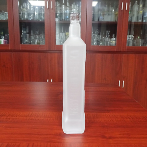 <strong>vodka</strong> tequila premium square spirits <strong>1</strong> <strong>litre</strong> glass bottle - Product Image 3