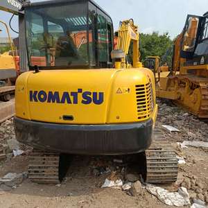 Alta calidad 5 toneladas usadas Komatsu PC56 pequeña Excavadora hidráulica Cummins Motor 2021 modelo 0,2 m cubo - Product Image 6