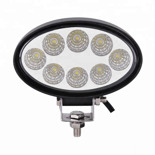 New 24W IP67 Waterproof Flood Beam LED Driving Lights for Off-Road Vehicles Trucks & Tractors