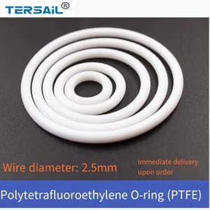 <span class=keywords><strong>PTFE</strong></span> O-ring Gasket-một loại Vòng đệm làm bằng polytetrafluoroethylene, có sẵn trong màu trắng. - Product Image 4