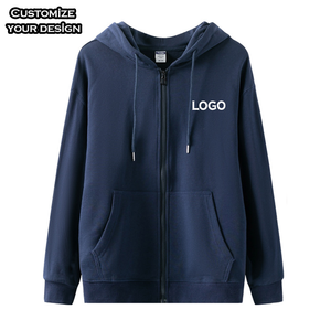 <span class=keywords><strong>Felpa</strong></span> a sbuffo <span class=keywords><strong>con</strong></span> Zip personalizzata in cotone 100% di qualità per uomo stampa 3D in pile di schiuma oversize francese Terry <span class=keywords><strong>con</strong></span> <span class=keywords><strong>cerniera</strong></span> <span class=keywords><strong>lunga</strong></span> - Product Image 3