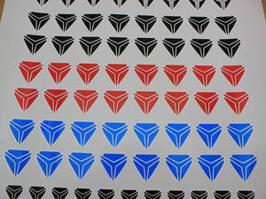 Autocollant personnalisé en forme de coquille d'oeuf, autocollant de coquille d'oeuf en vinyle destructible sans enlèvement, utilisation de <span class=keywords><strong>porte</strong></span> à l'encre résistant au soleil - Product Image 5