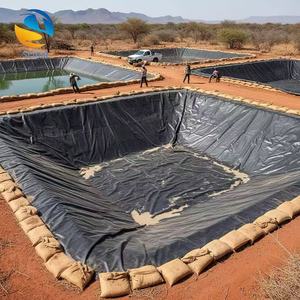 Geomembrana de HDPE Anti-UV para Piscifactorías, Estanques de Aguas Residuales, Lágunas de Evaporación, Depósitos de Residuos, Albuferas y Albuferas de Lixiviación - Product Image 1