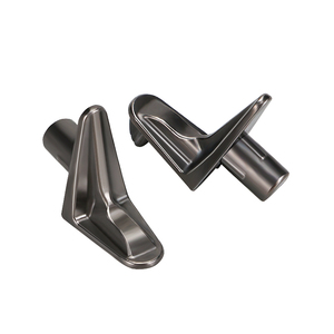 Soporte de estante de aleación de zinc Jiufa con acabado negro para muebles de gabinete - Product Image 4