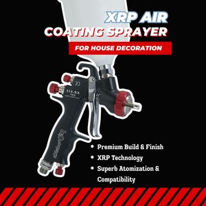 ปืนพ่นสีสำหรับพ่นสีปืนพ่นเคลือบด้วยแรงโน้มถ่วง1/4" - Product Image 3